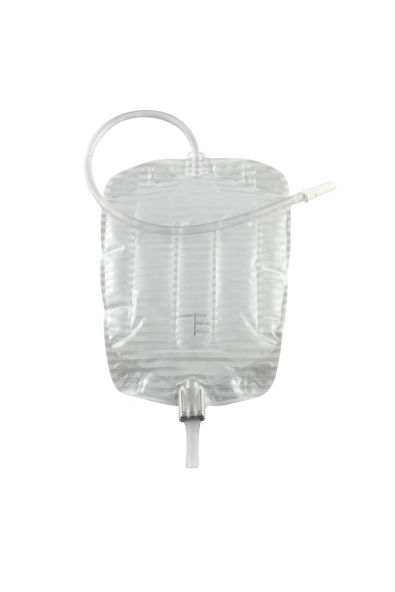 Conveen Security+ Urinary Leg Bag, 1000 mL, Lever MK 906241