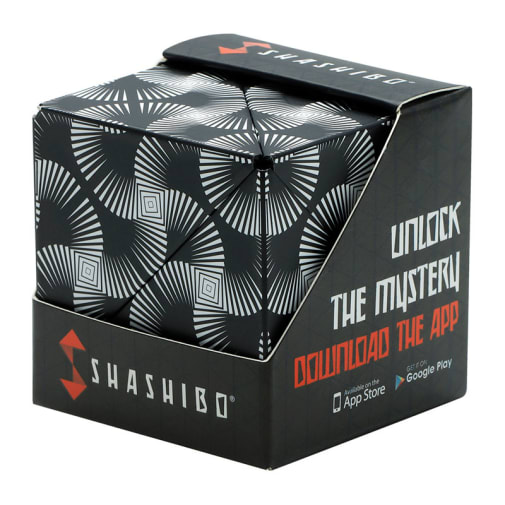 Shashibo Magnetic Puzzle Cube - Black & White