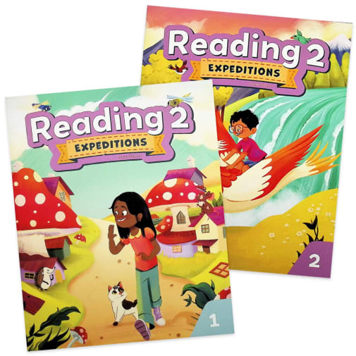 BJU Press Reading 2 Student Text Set (2A-2B) 4th Edition