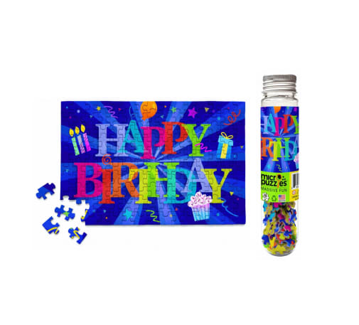 MicroPuzzles Happy Birthday Blast 150-Piece Jigsaw Puzzle