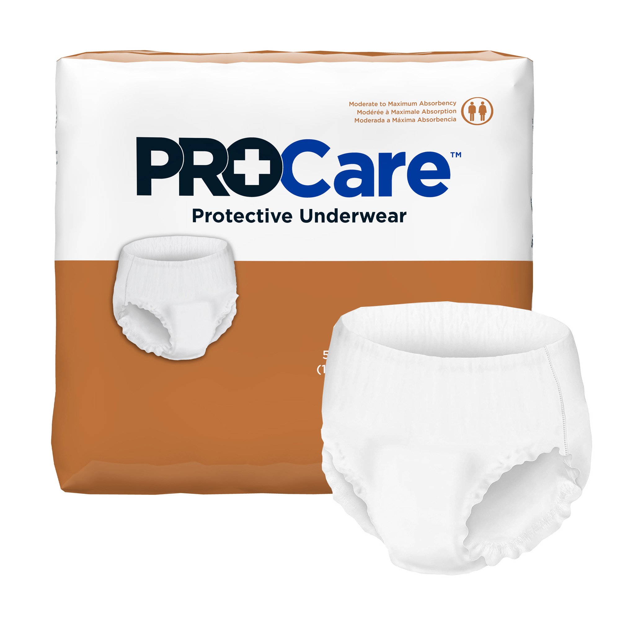 ProCare Moderate to Maximum Absorbent Underwear, Extra Large MK 1133928