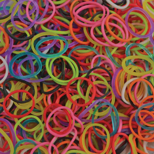 Solid / Opaque Bands - Mix (assorted colors)
