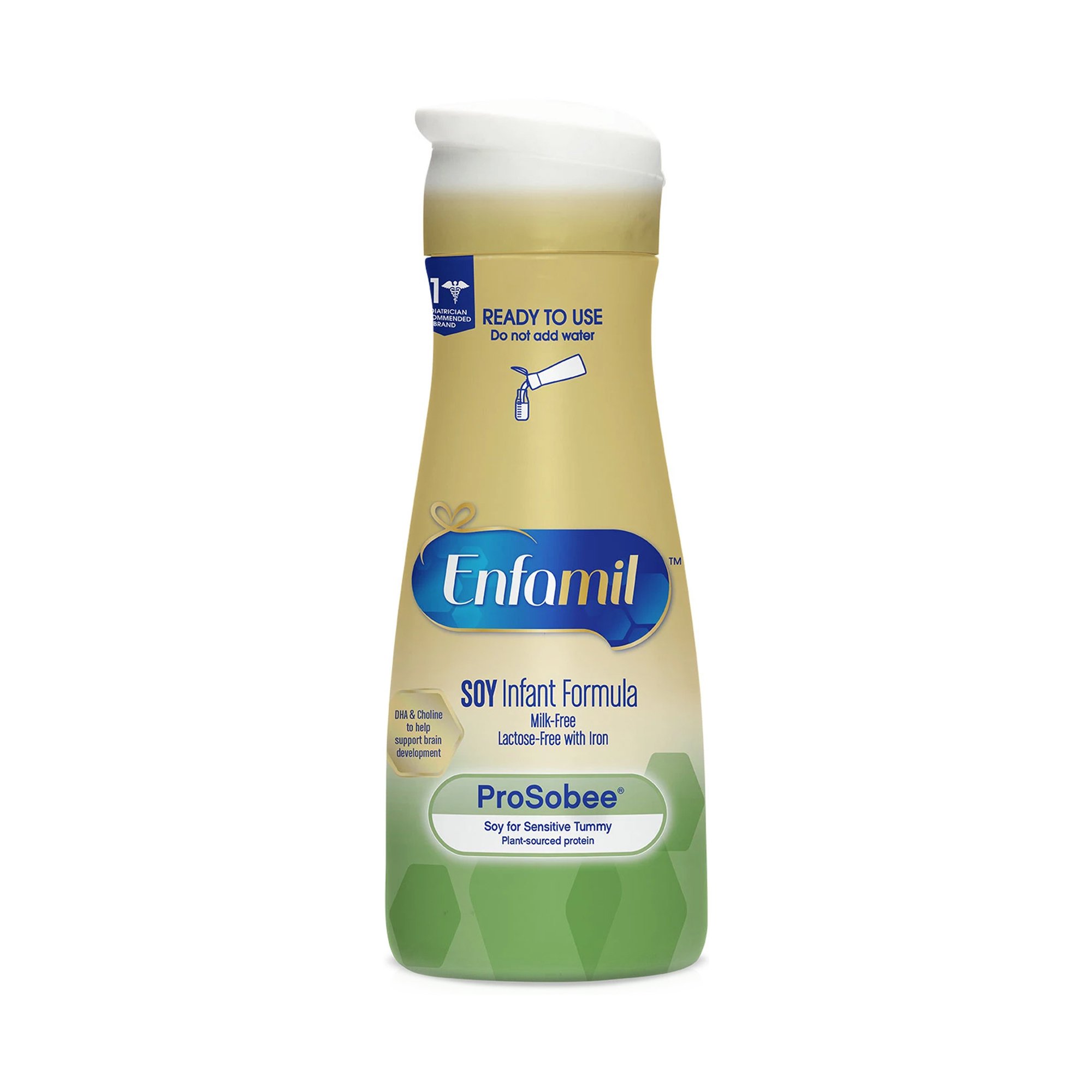 Enfamil ProSobee Ready to Use Infant Formula, 32-ounce Bottle MK 1152463