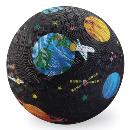 Crocodile Creek Space Exploration Playground Ball - 7 inch
