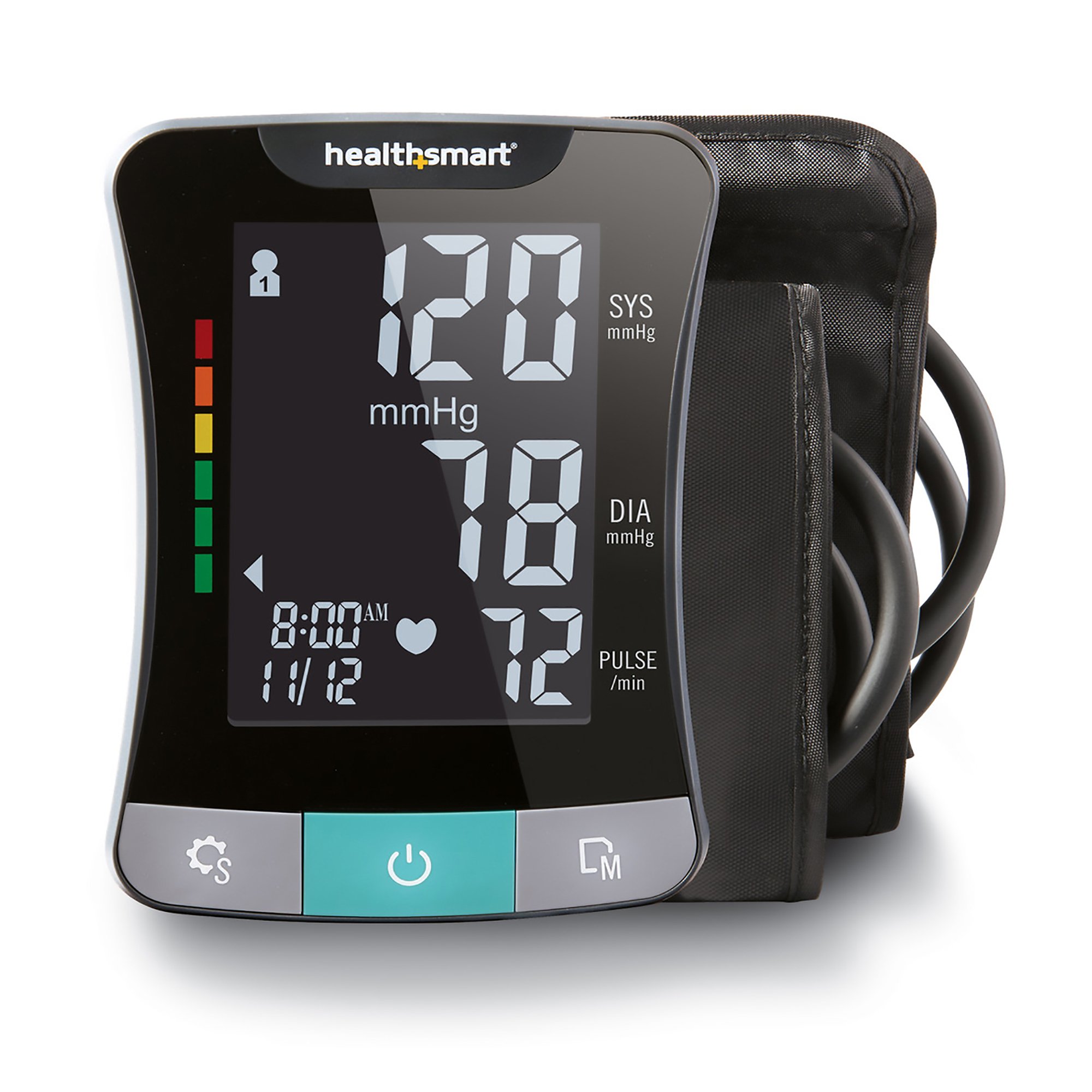Mabis One-Tube Blood Pressure Monitor, Digital, Black Cuff MK 1012668
