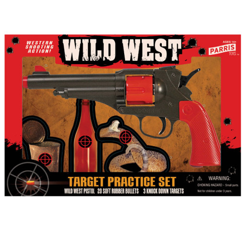 8 SHOT TOY COWBOY PISTOL — Parris Toys