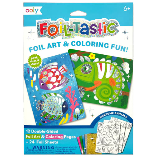 Foil-tastic Foil Art & Coloring Fun! Awesome Animals