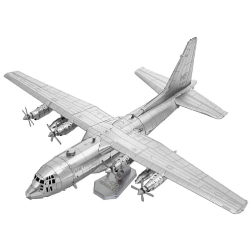 Lockheed Martin C-130 Hercules (Metal Earth 3D Laser Cut Model)
