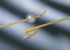 Bardex Lubricath Foley Catheter, 16 Fr., Medium, Coud Tip MK 46070