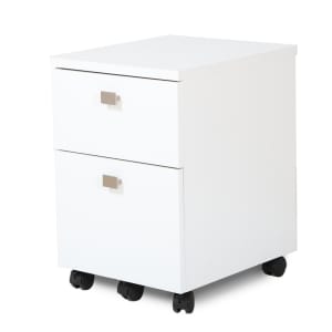 2-Drawer Mobile File Cabinet