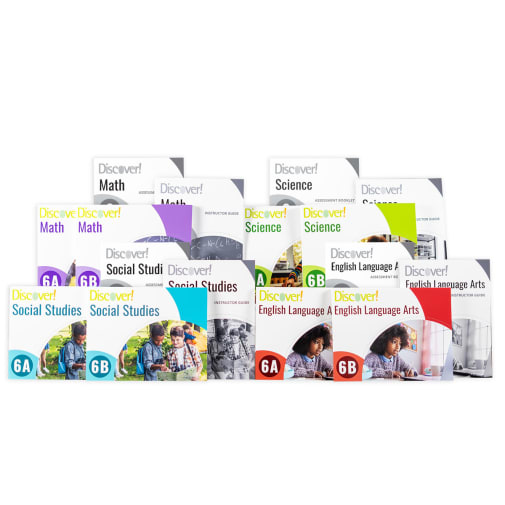 Discover! 6th Grade Curriculum Set