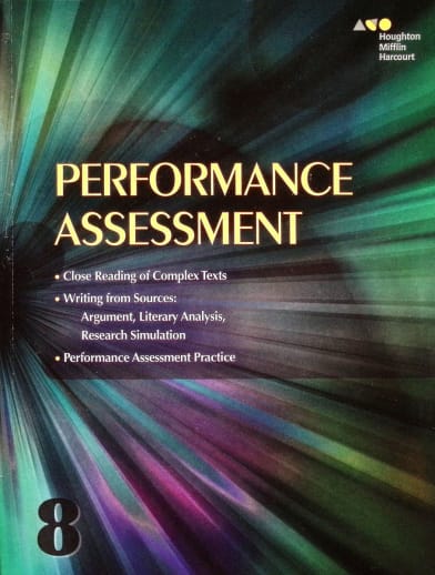 Collections Performance Assessment Student Edition Grade 8