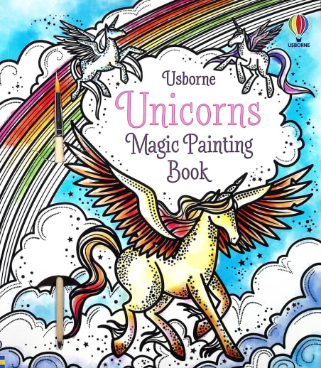 Unicorns Magic Painting Book
