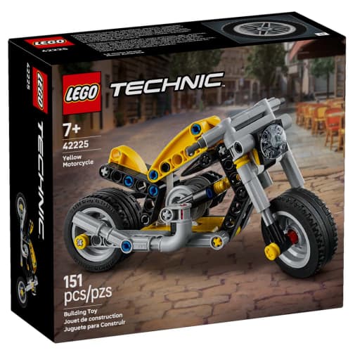 LEGO Technic Yellow Motorcycle (42225)