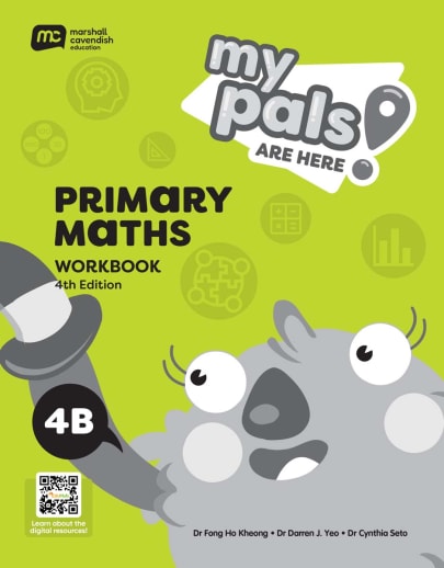 My Pals Are Here! Primary Maths Work Book 4B (4th Edition)