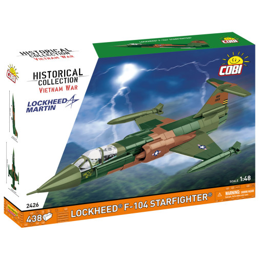 Lockheed F-104 Starfighter - 430 pieces (Vietnam War)