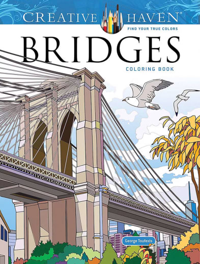 Bridges Coloring Book (Creative Haven)