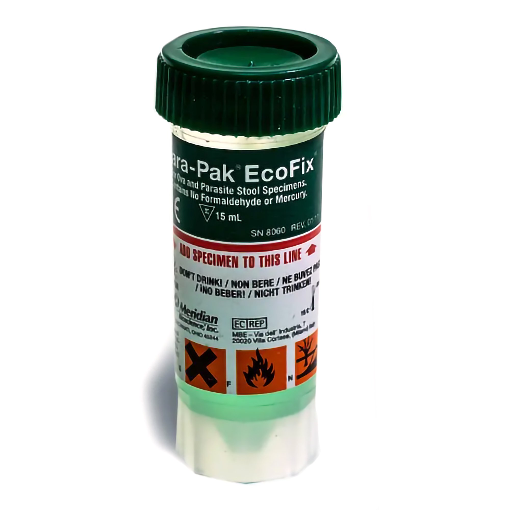 EcoFix (Single Vial) Stool Specimen Container MK 929927