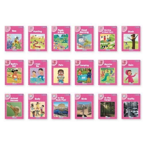 Jolly Phonics Readers, Complete Set (in print letters) - Level 1