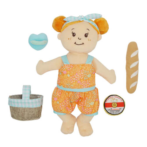 Wee Baby Stella Al Fresco Peach Doll with Orange Hair