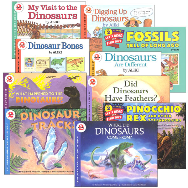 Let's Read and Find Out Science Level 2 - Dinosaur Package