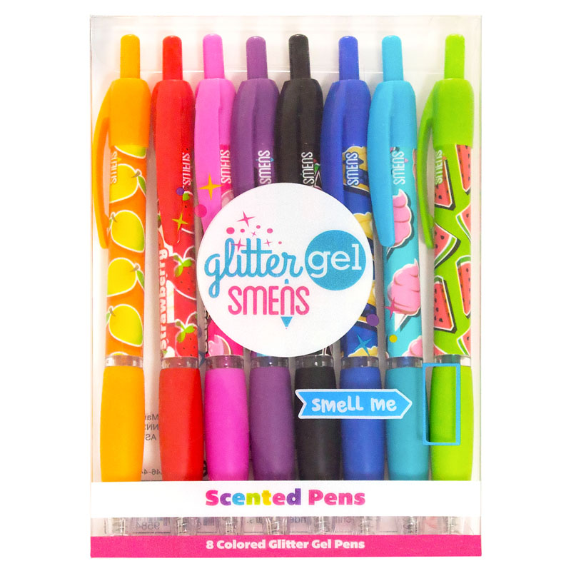 Scentco Glitter Gel Smens 8-Pack