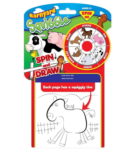 Squiggle Barnyard On-the-Go Doodle Pad