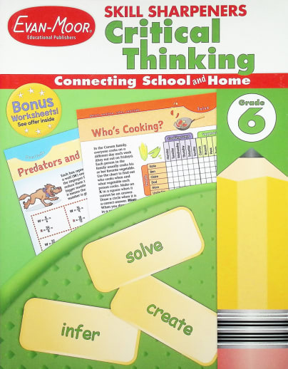 Skill Sharpeners: Critical Thinking - Grade 6