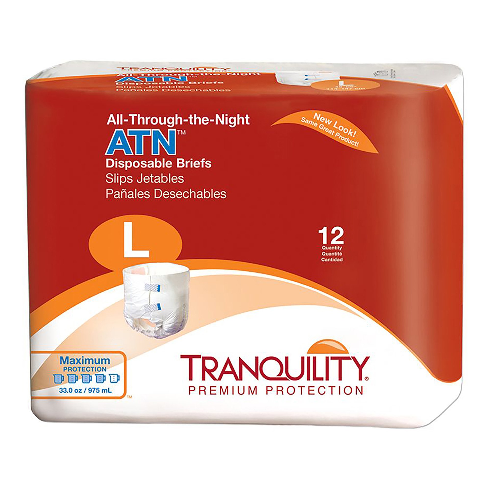 Tranquility ATN Incontinence Brief, Large MK 665234