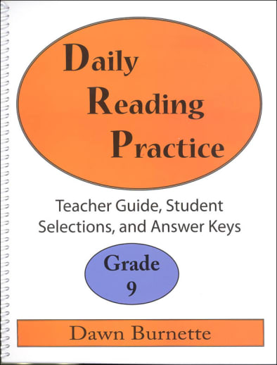 Daily Reading Practice Teacher Guide Grade 9