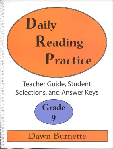 Daily Reading Practice Teacher Guide Grade 9