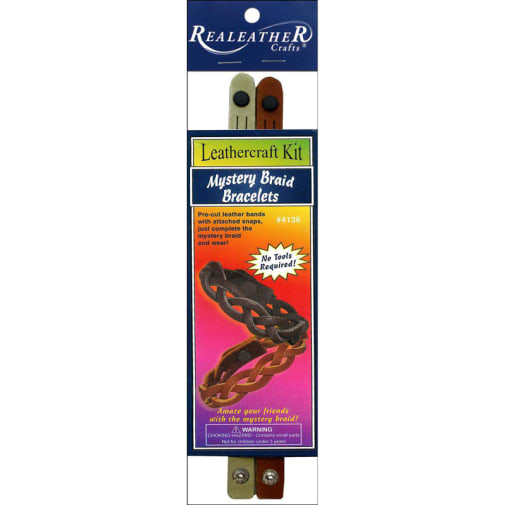 Realeather Bracelet Mystery Braid Kit (2 piece)