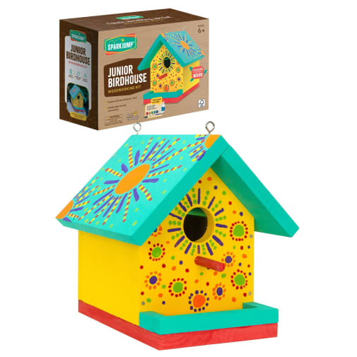 Junior Birdhouse Woodworking Kit