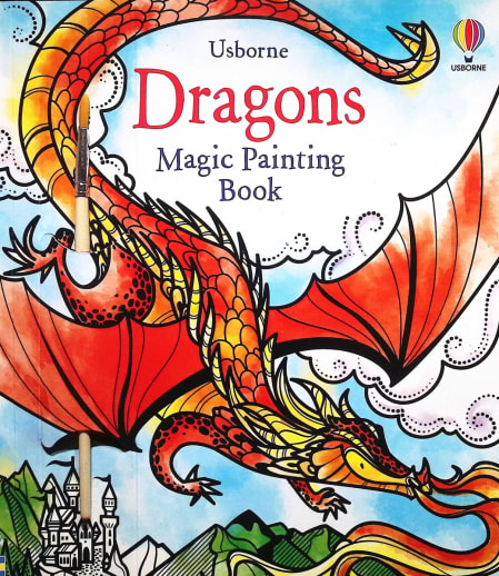 Dragons Magic Painting Book
