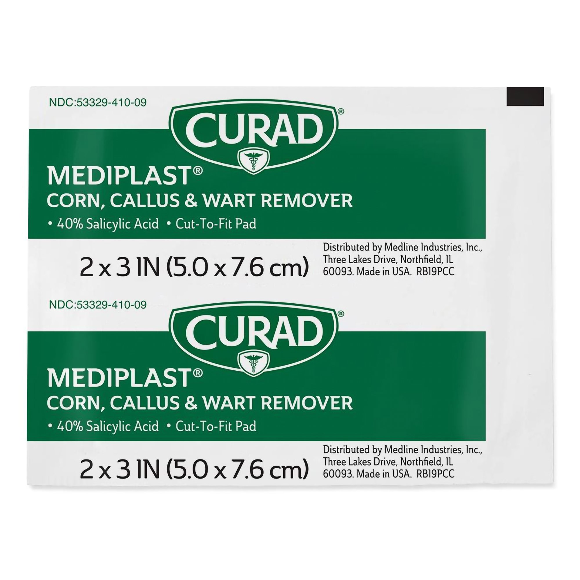 Curad MediPlast Corn, Callus & Wart Remover Pads MK 917120