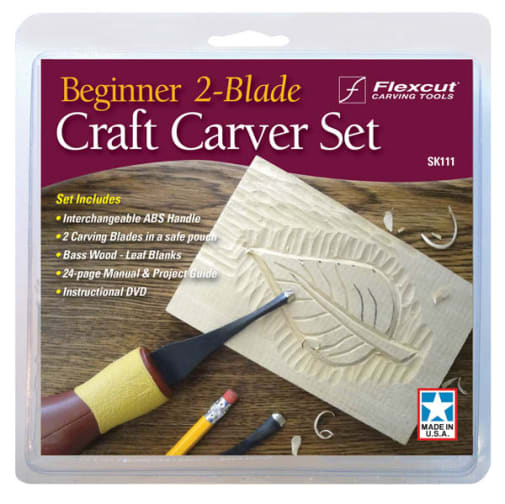 Beginner 2-Blade Craft Carver Set