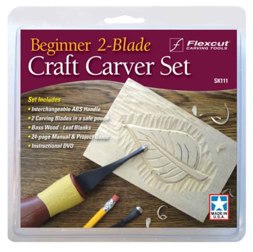 Beginner 2-Blade Craft Carver Set