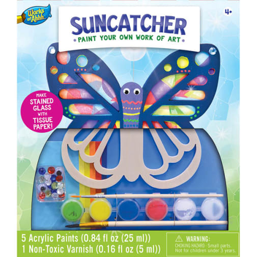 Paint Your Own Suncatcher Classic Wood Paint Kit