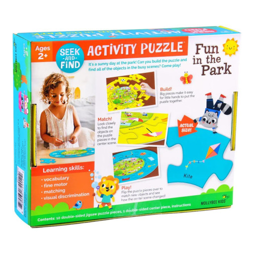 Toddler Seek-and-Find Activity Puzzle Fun in the Park Toddler Seek-and-Find Activity Puzzle Fun in the Park