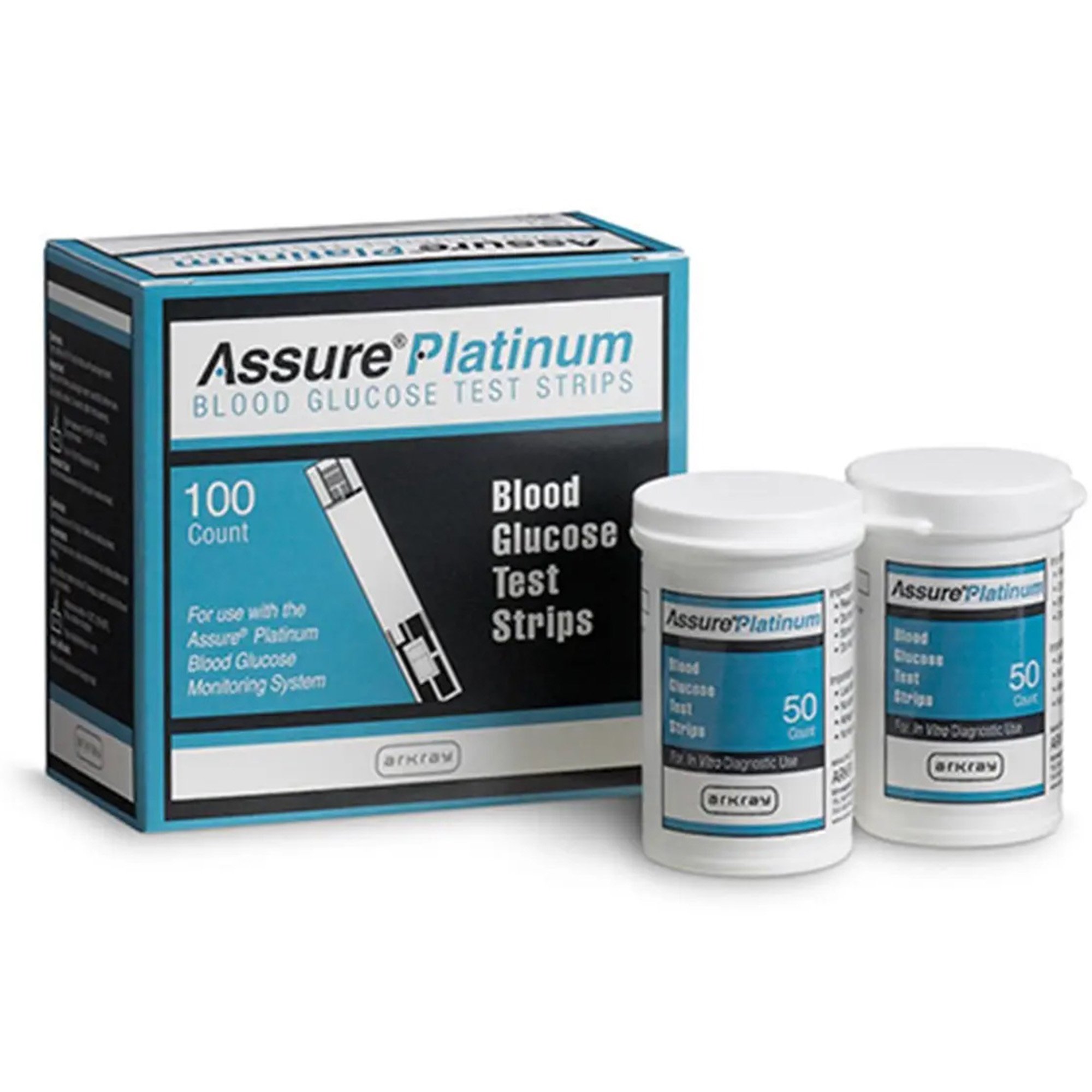 Assure Platinum Blood Glucose Test Strips MK 718283