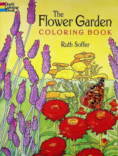 Flower Garden Coloring Book