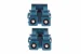 0.3 Meter LC-LC OS2 Fiber Patch Cable, 9/125 Singlemode Duplex