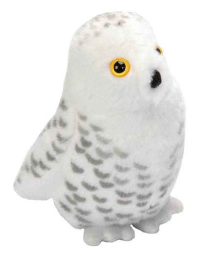 Audubon Bird: Snowy Owl Plush With Real Bird Call