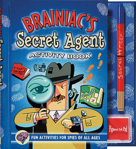 Brainiac's Secret Agent Activity Book