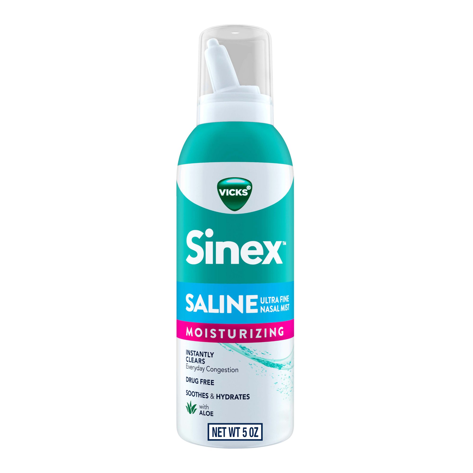 Sinex Saline Ultra Fine Nasal Mist Moisturizing with Aloe MK 1229284