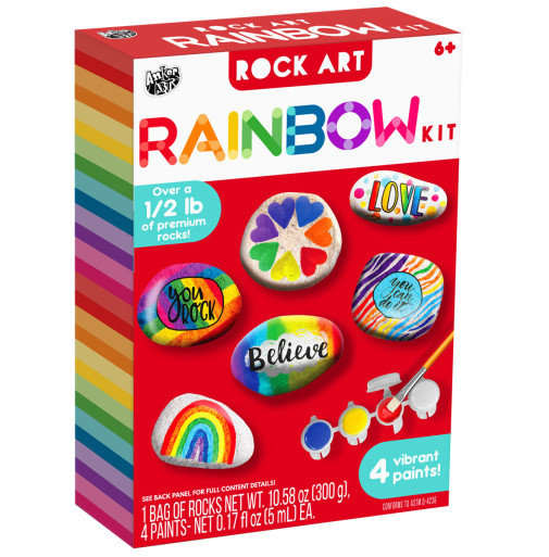 Rainbow Rock Art Kit
