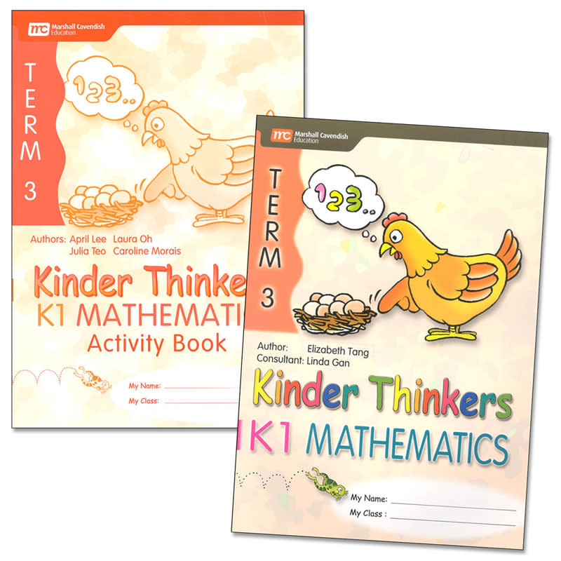 Kinder Thinkers K1 Mathematics Term 3 Set