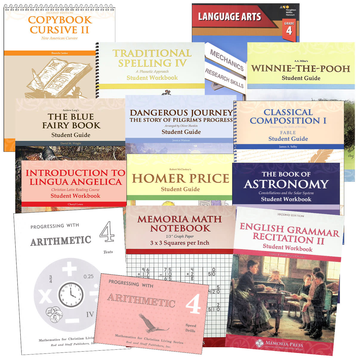 Memoria Press Curriculum 4th Grade Consumables