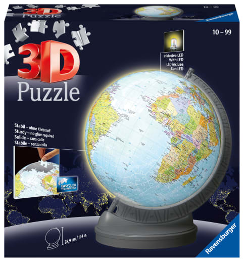 Ravensburger Light Up Globe 3D Puzzle (540 pieces)