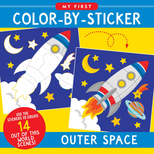 My First Color-By-Sticker - Outer Space